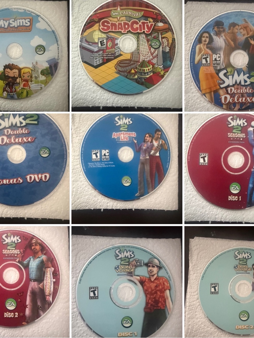The Sims Collection Game Discs by EA